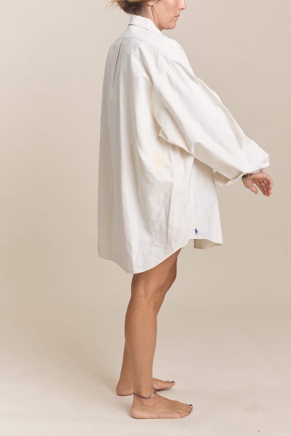 Library Card Button Down