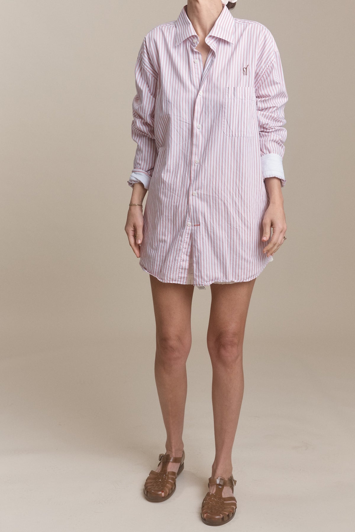 Library Card Button Down