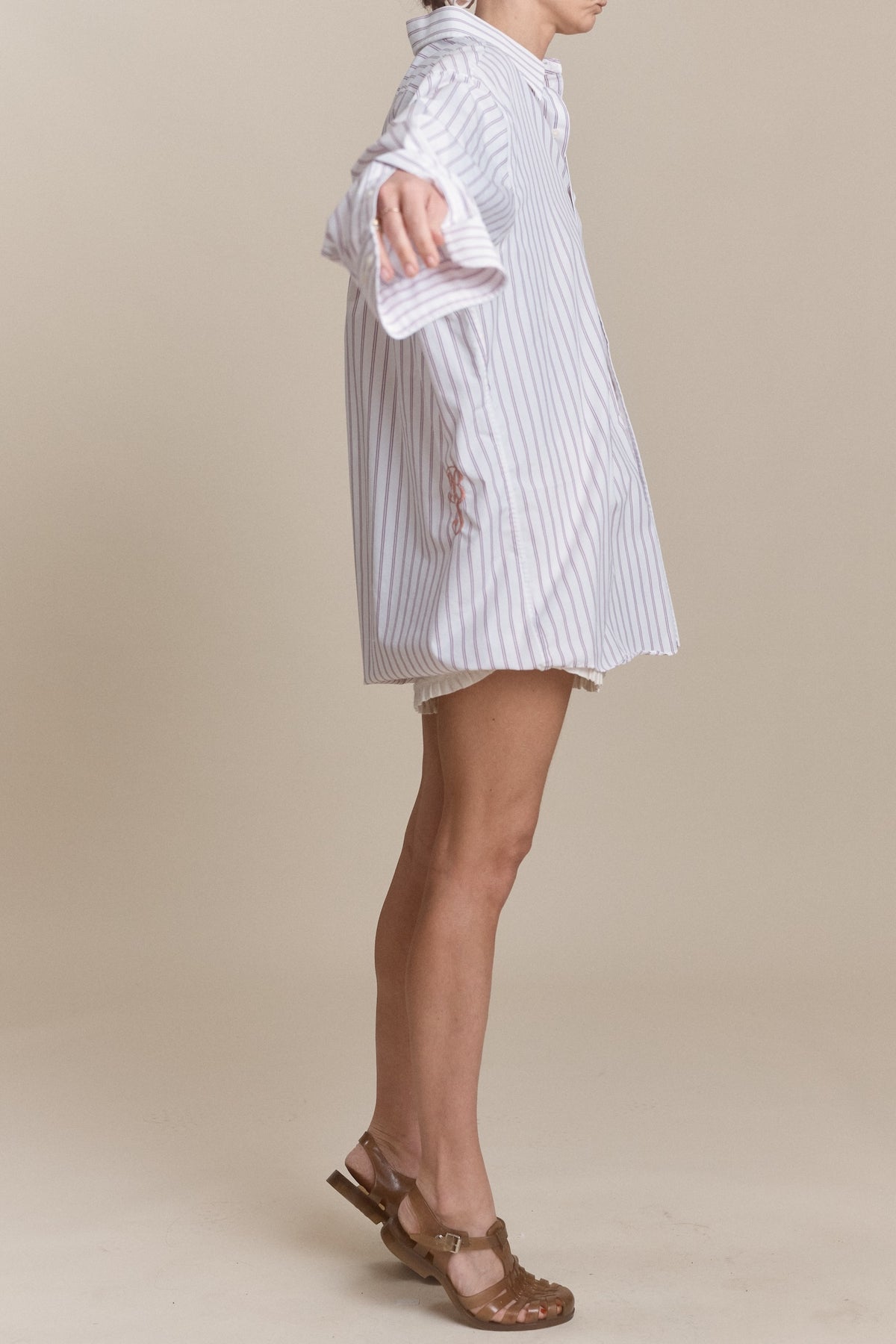 Library Card Button Down